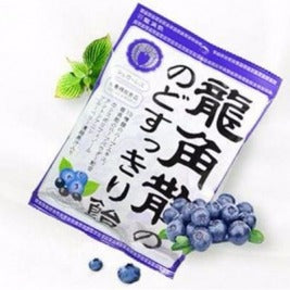RYUKAKUSAN Blackcurrant & Blueberry (75g) 龍角散潤喉糖- 藍莓味