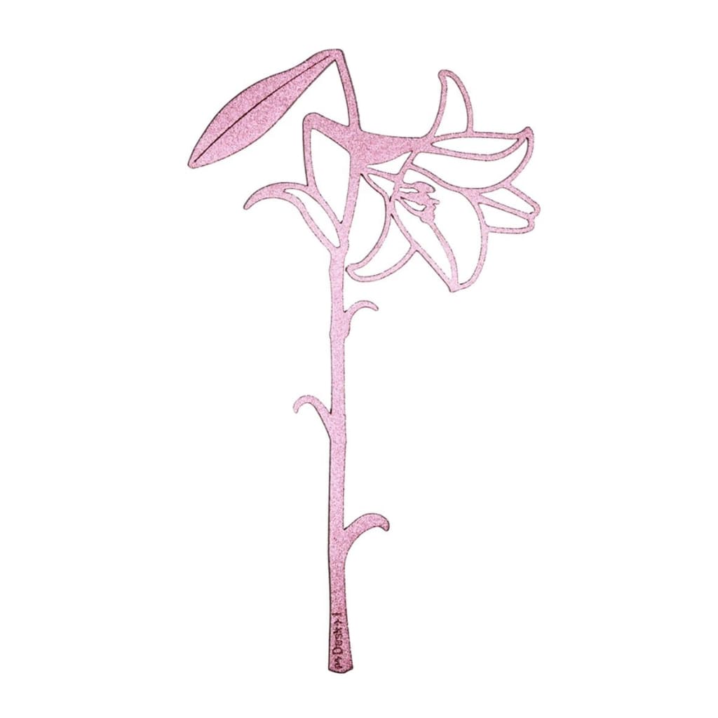Desk+1 Lily Bookmark (Gold/Pink) - Lifecode Boutique