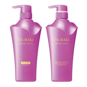 SHISEIDO TSUBAKI Shampoo/Conditioner - Purple (Volume) 500ml - Lifecode Boutique