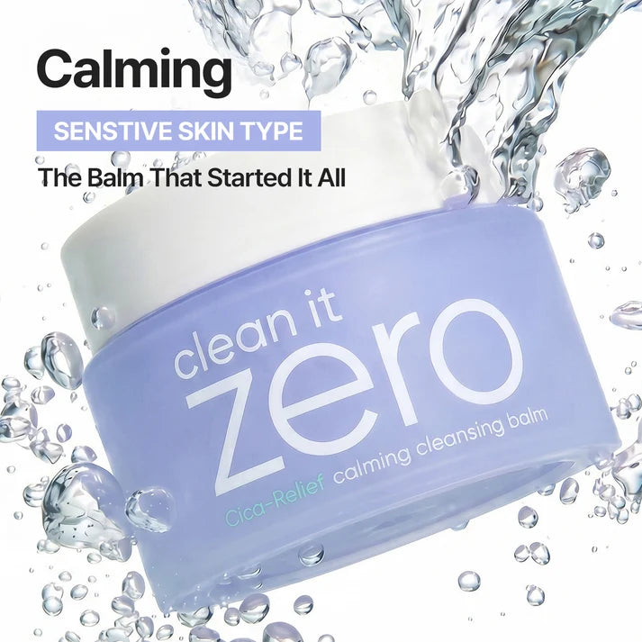 BANILA CO. Clean It Zero Cleansing Balm Calming (100ml) 巴蘭妮緻柔卸妝膏(紫色– 敏感肌專用)