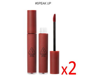 ((Buy 2 for $10.99)) 3CE Velvet Lip Tint #Speak Up 3 CONCEPT EYES 絲絨唇釉复古紅梨色 EXP:2023.08.09/2023.08.15