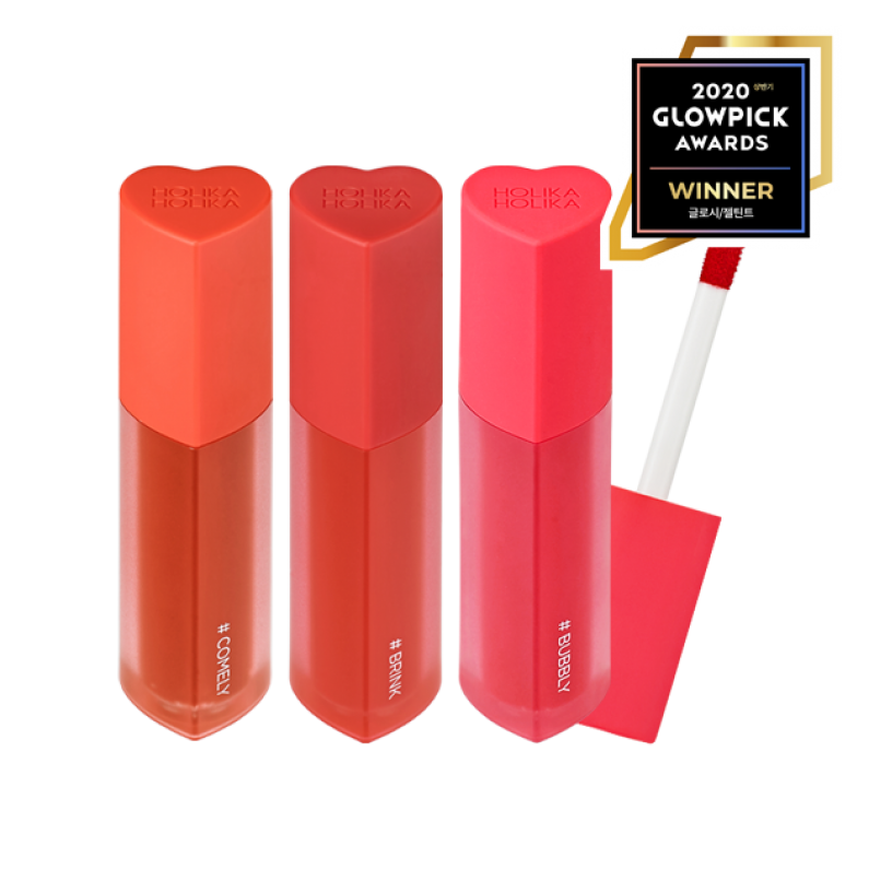 ((20% Off))HOLIKA HOLIKA Heart Crush Glow Tint Air- no.15 Fei (3g)