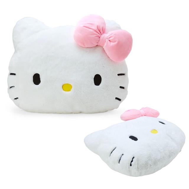 SANRIO Face Shape Cushion- Hello Kitty (M) 三丽鸥  凯蒂猫玩偶抱枕 M & S