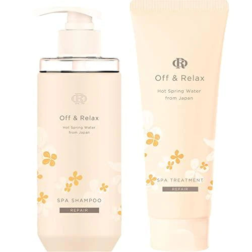 OFF & RELAX (Limited) SPA Shampoo + Conditioner- Osmanthus (260ml x 2) Off&Relax 金木樨限定洗护套装