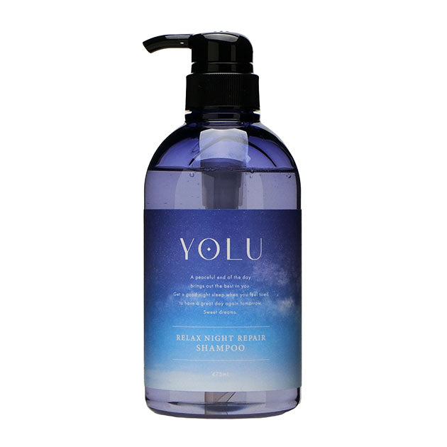 YOLU Relax Night Repair Shampoo (475ml) リラックスナイトリペアシャンプー / ペアー&ゼラニウムの香り