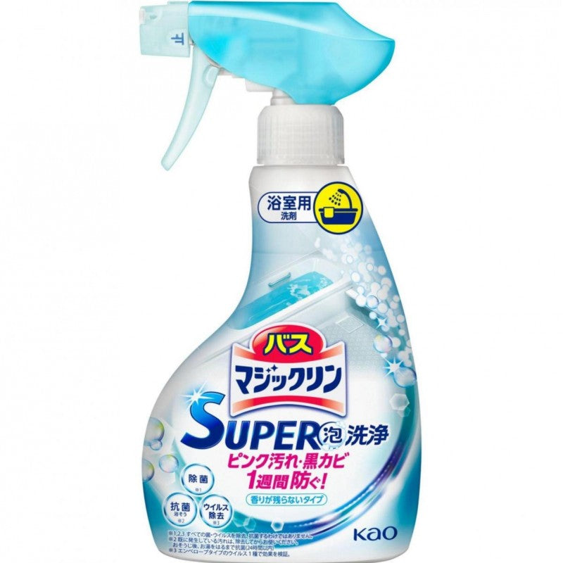 KAO Super Foam Clean Bathroom Spray- No Scent (380ml) 花王浴室多