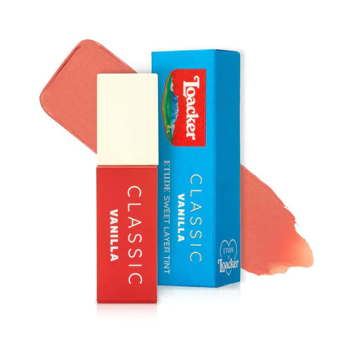 ((Crazy Clearance)) ETUDE HOUSE x LOACKER Sweet Layer Tint 01- Classic Vanilla EXP:2025.01.12