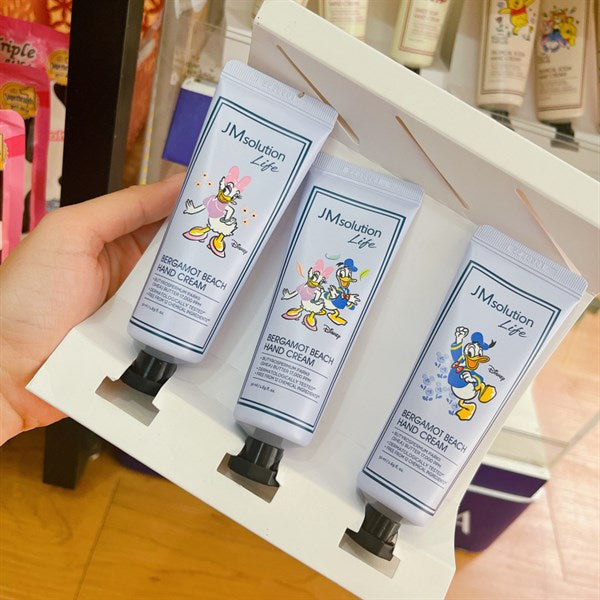 ((BOGO FREE)) JM SOLUTION x DISNEY Bergamot Beach Hand Cream Set- Donald Duck (50ml x 3)