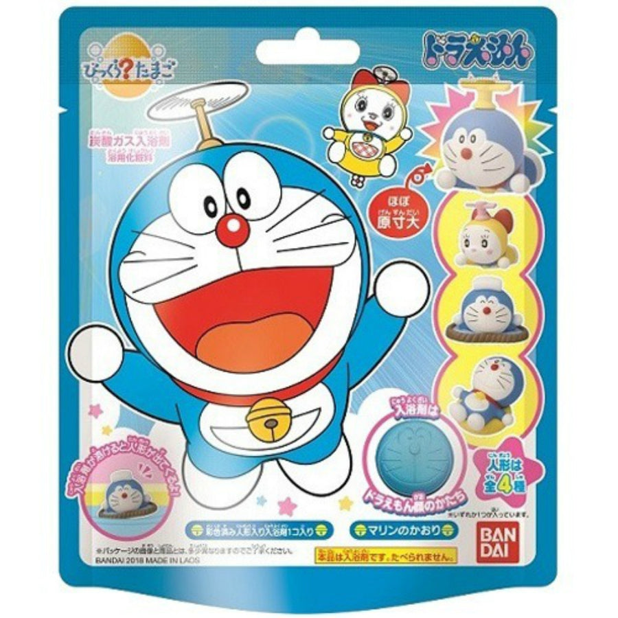 BANDAI Surprise Egg Doraemon Bath Salt with Mascot (4 variants/ 75g) 萬代叮噹沐浴球