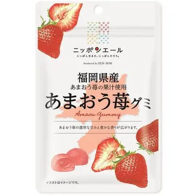 ZEN-NOH Amao Ume Gummy (40g)  福冈县甘王草莓水果軟糖