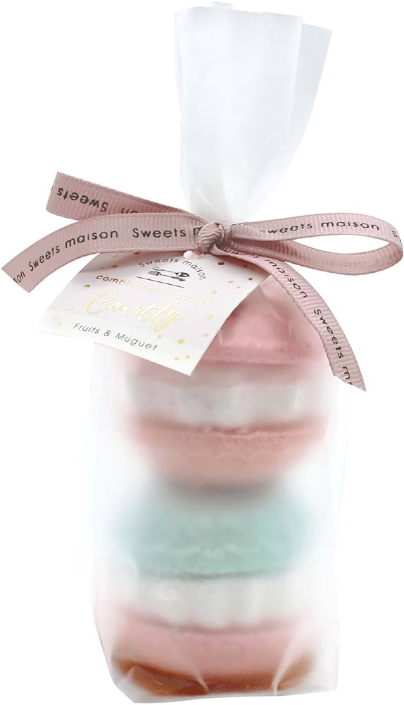 SWEETS MAISON Combination Macaron Fizz Courtly 2P Fruits & Muget (50g x 2)