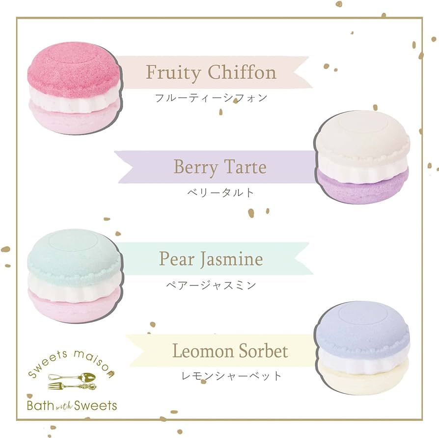 SWEETS MAISON Combination Macaron Fizz Courtly 1P Berry Tart  (50g)
