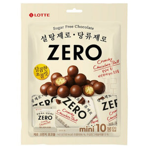 LOTTE Zero Crunchy Chocoball 제로 크런치 초코볼 (34g) / (140g)