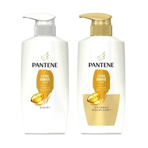 P & G Pantene Extra Damage Care- Shampoo + Conditioner- Moisture (270ml +270g) パンテーン エクストラダメージケア お試しポンプ 2ステップ