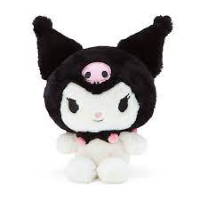 SANRIO Plush Toy- Kuromi M (22 x 15 x 28.5cm) 三丽鸥 库洛米坐公仔 M