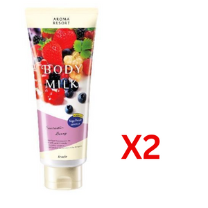 ((BULK SALE)) AROMA RESORT Body Milk- Fantastic Berry (200g) ボディミルクファンタスティックベリー