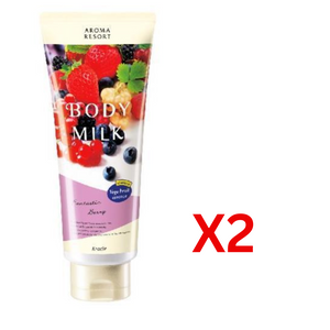 ((BOGO FREE)) AROMA RESORT Body Milk- Fantastic Berry (200g) ボディミルクファンタスティックベリー