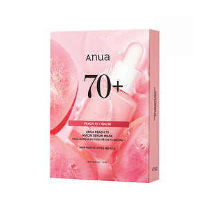 ANUA Peach 70 Niacin Serum Mask (10pcs)