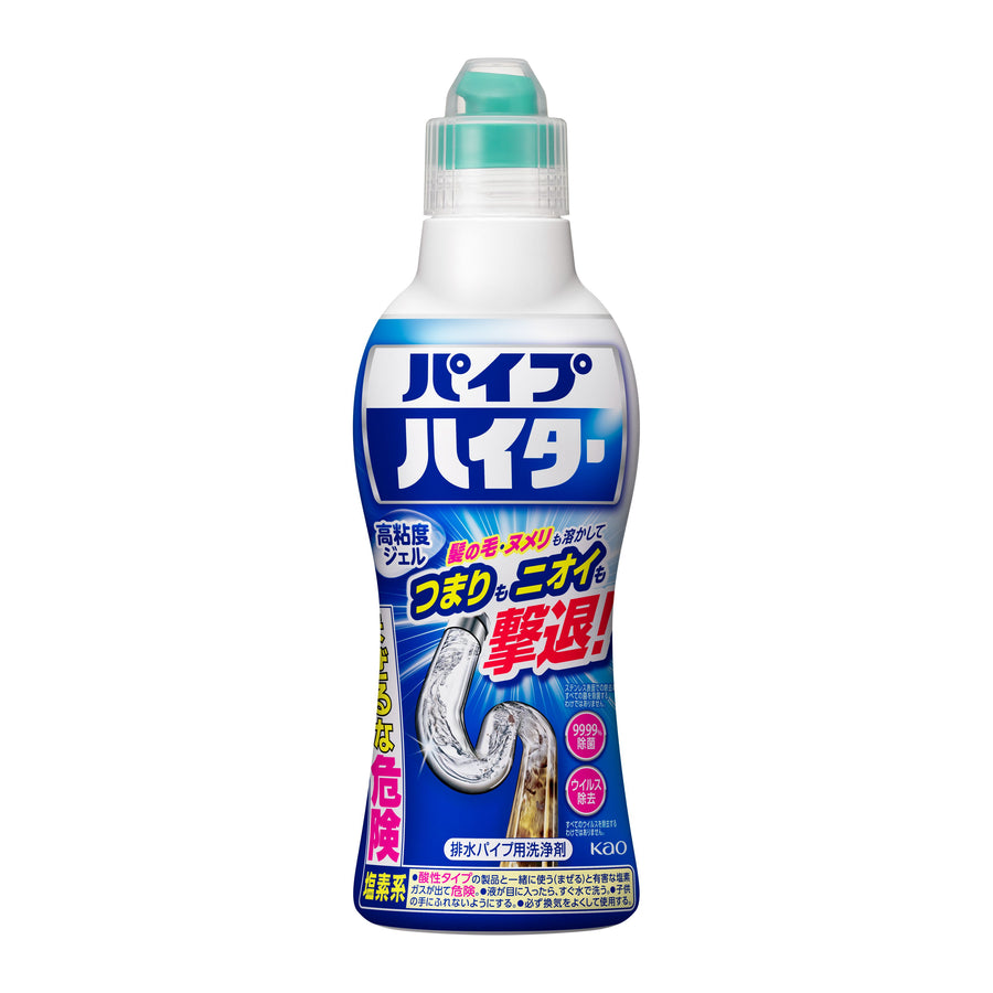 KAO Haiter High Viscosity Pipeline Cleaning Gel (500g) 花王高黏度排水管清潔凝膠 パイプハイター 高粘度ジェル