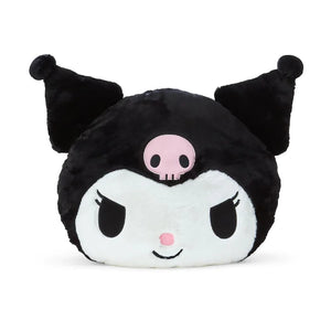 SANRIO Face Shape Cushion- Kuromi (M) 三丽鸥  庫洛米玩偶抱枕 M & S