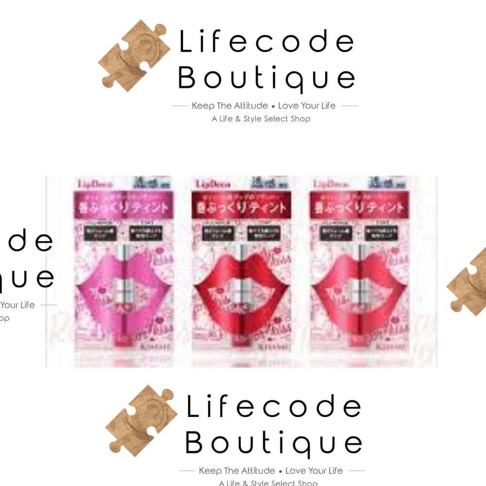 KISSME Lip Deco Plumper Tint LipStick - 3 Colours