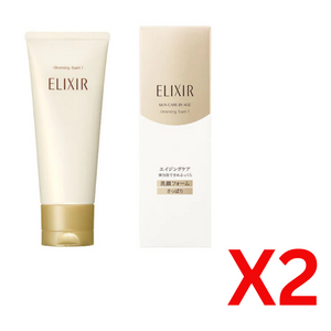 ((BULK SALE)) SHISEIDO ELIXIR Skin Care By Age Cleansing Foam I (145g) 資生堂 怡麗絲爾 彈潤洗面乳