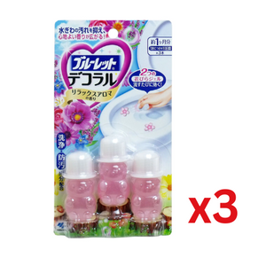 ((Bulk Sale)) Kobayashi Tablet Toilet Bowl Refresher 小林製藥 花瓣潔廁凝膠 x3