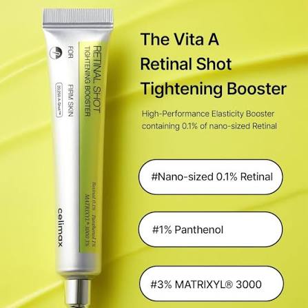 CELIMAX The Vita A Retinol Shot Tightening Booster (15ml)韓國Celimax The Vita A 淡紋緊緻微晶肌底精華15ml