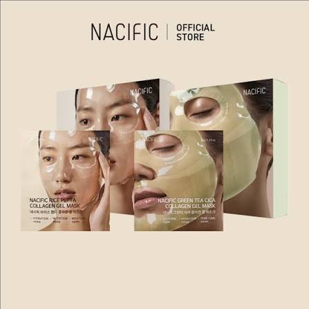 NACIFIC Rice Pepta Collagen Gel Mask (4pcs)