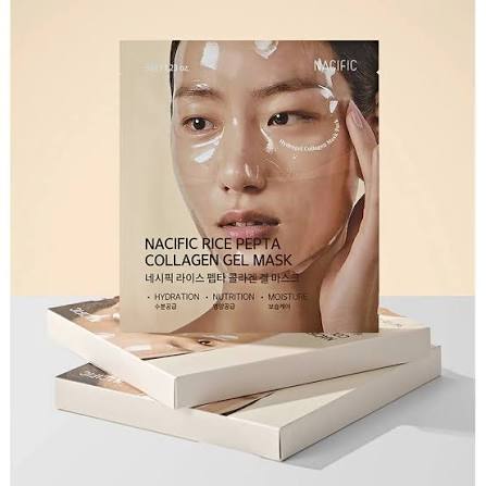 NACIFIC Rice Pepta Collagen Gel Mask (4pcs)