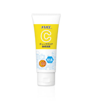 ROHTO Melano CC Deep Clean Enzyme Face Wash (130ml) 樂敦CC淡斑美白酵素洗面乳  メラノCC ディープクリア酵素洗顔