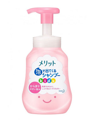 KAO Merit Foam Shampoo for Kids (300mL) KAO 兒童慕斯泡泡無矽洗髮精
