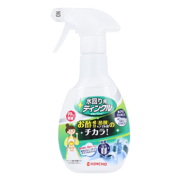 ((BOGO FREE)) KINCHO Vinegar Drainer Wash Deodorant Plus (300ml) 金鳥牌厨房用醋酸除菌防臭洗淨劑