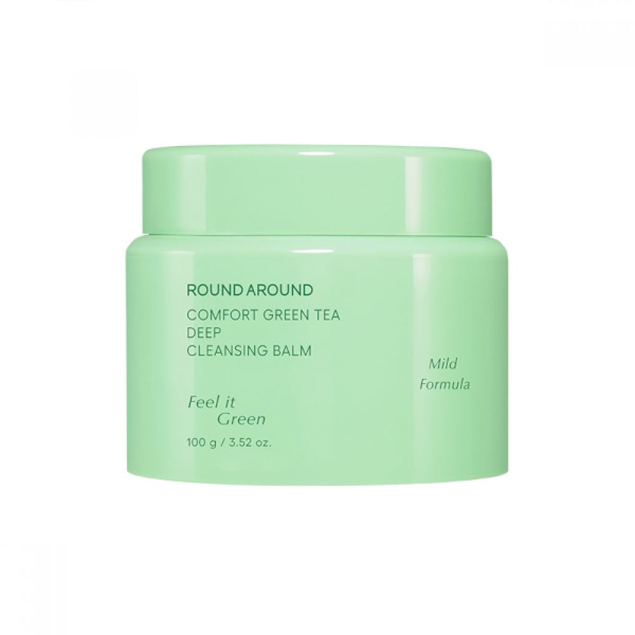 ROUND A’ ROUND Comfort Green Tea Deep Cleansing Balm (100g)