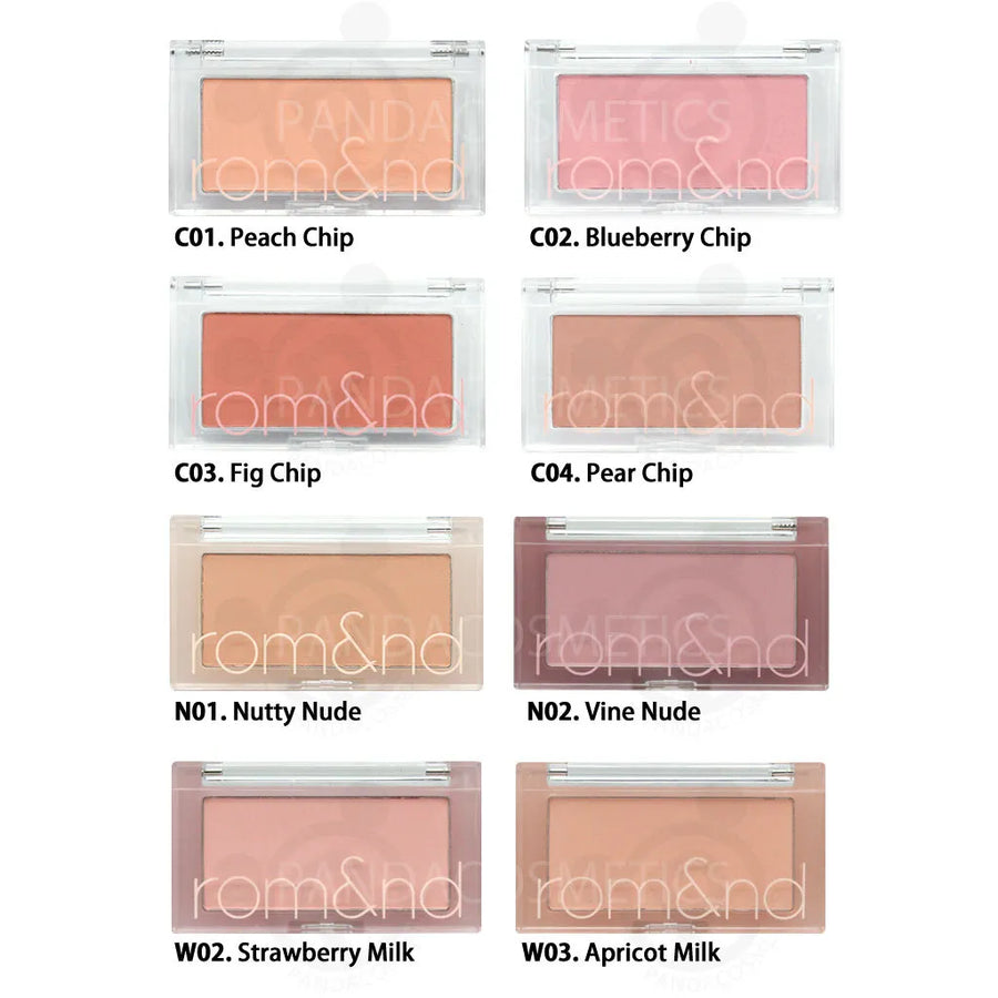 ROM&ND Better Than Cheek Blusher- C01/C02/C03/C04