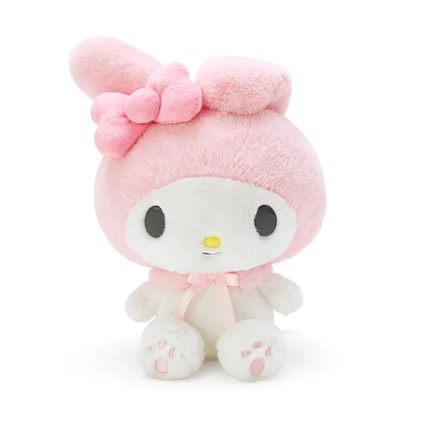 SANRIO Plush Toy- My Melody S (18 x 12 x 22cm) 三丽鸥 乐蒂头戴蝴蝶结坐公仔S