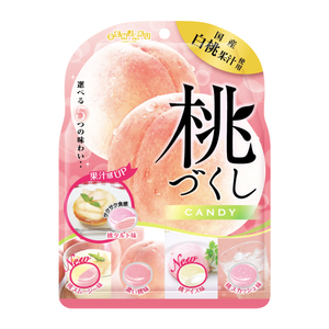 SENJAKU Assorted Candy- Peach (85g) 扇雀飴本舗 白桃味糖 (85g)