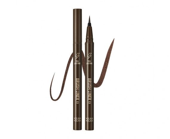 HOLIKA HOLIKA Tail-lasting Brush Liner EX- 02 Dark Brown
