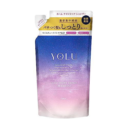 YOLU Calm Night Repair Shampoo Re-fill (400ml) ヨル　カームナイトリペアシャンプー（詰替）