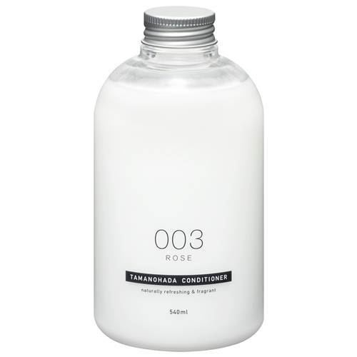 TAMANOHADA Conditioner (540ml) - 002 Musk / 003 Rose  玉の肌無添加無矽潤髮乳（麝香/玫瑰）