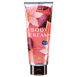 AROMA RESORT Body Cream- Renew Time Fig & Lily (170g) アロマリゾートボディクリームＲＴフィグ＆リリー