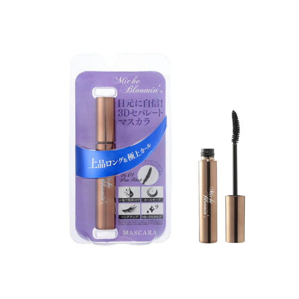 MICHE BLOOMIN Mascara- Pure Black 自然卷翘睫毛膏 - 純黑
