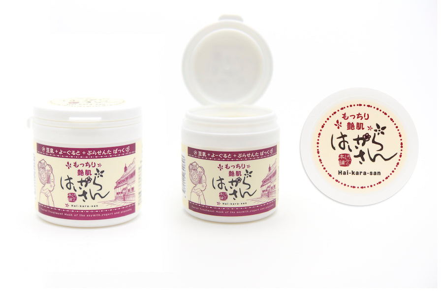 HAIKARASAN Soymilk Yogurt Face Mask Pack Moist Type (150g)