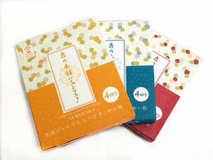 MEGUMI NO HONPO GELEE Mask (4 pcs) - Moisturizing / Enriching / Repairing 惠之本舖 果凍精華面膜