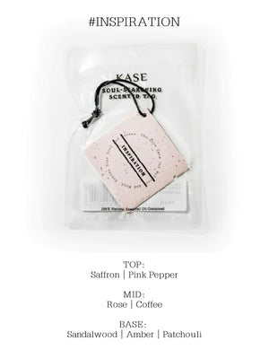 KASE Scented Tag (8 Scents) Diptyque平替 隨身香薰片 （8種香味）