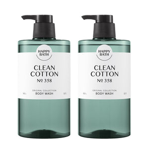 HAPPY BATH Clean Cotton Body Wash (910g) 해피바스 오리지널컬렉션 클린코튼바디워시