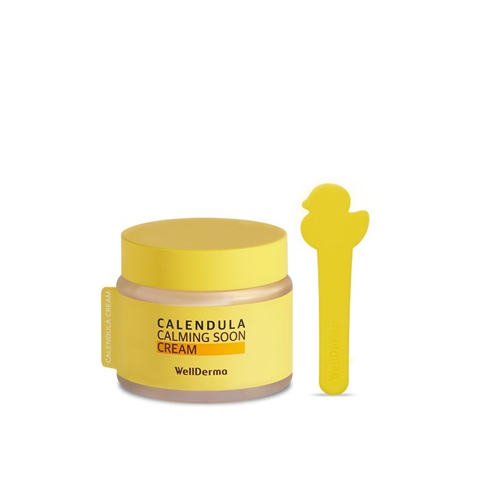 WELLDERMA Calendula Calming Soon Cream (80g) WELLDERMA 金盞花鎮定面霜 EXP:2024.01.27