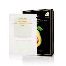 (($1 Sale)) JM Solution Water Luminous Avocado Nourishing In Oil Mask (single- 35ml) - Exp. 2021.06.18