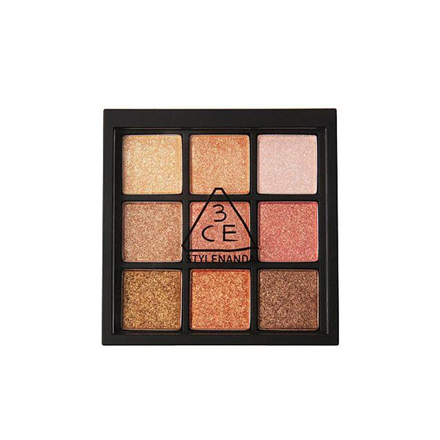 ((Crazy Clearance))3CE Mood Recipe Multi Eye Color Palette #All Nighter (8.2g) 3 CONCEPT EYES 九格眼影鑽石盤EXP:2024.06.20