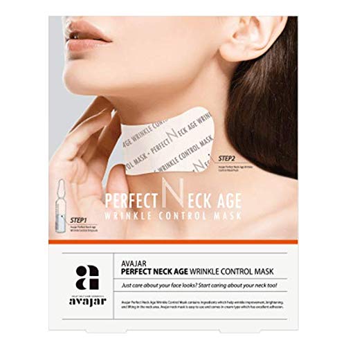 AVAJAR Perfect Neck Age Wrinkle Control Mask (5pcs/pack) 淡化頸紋貼 5pcs EXP: 2023.05.05